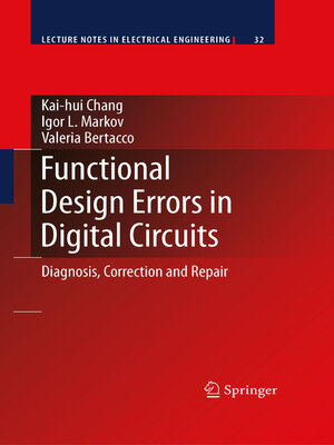 cover image of Functional Design Errors in Digital Circuits